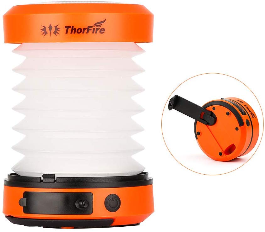 The ThorFire Camping Hand Crank LED Lantern