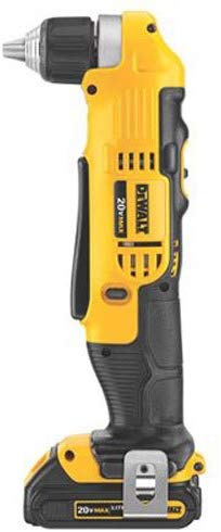 The DeWALT DCD740CI Right Angle Drill