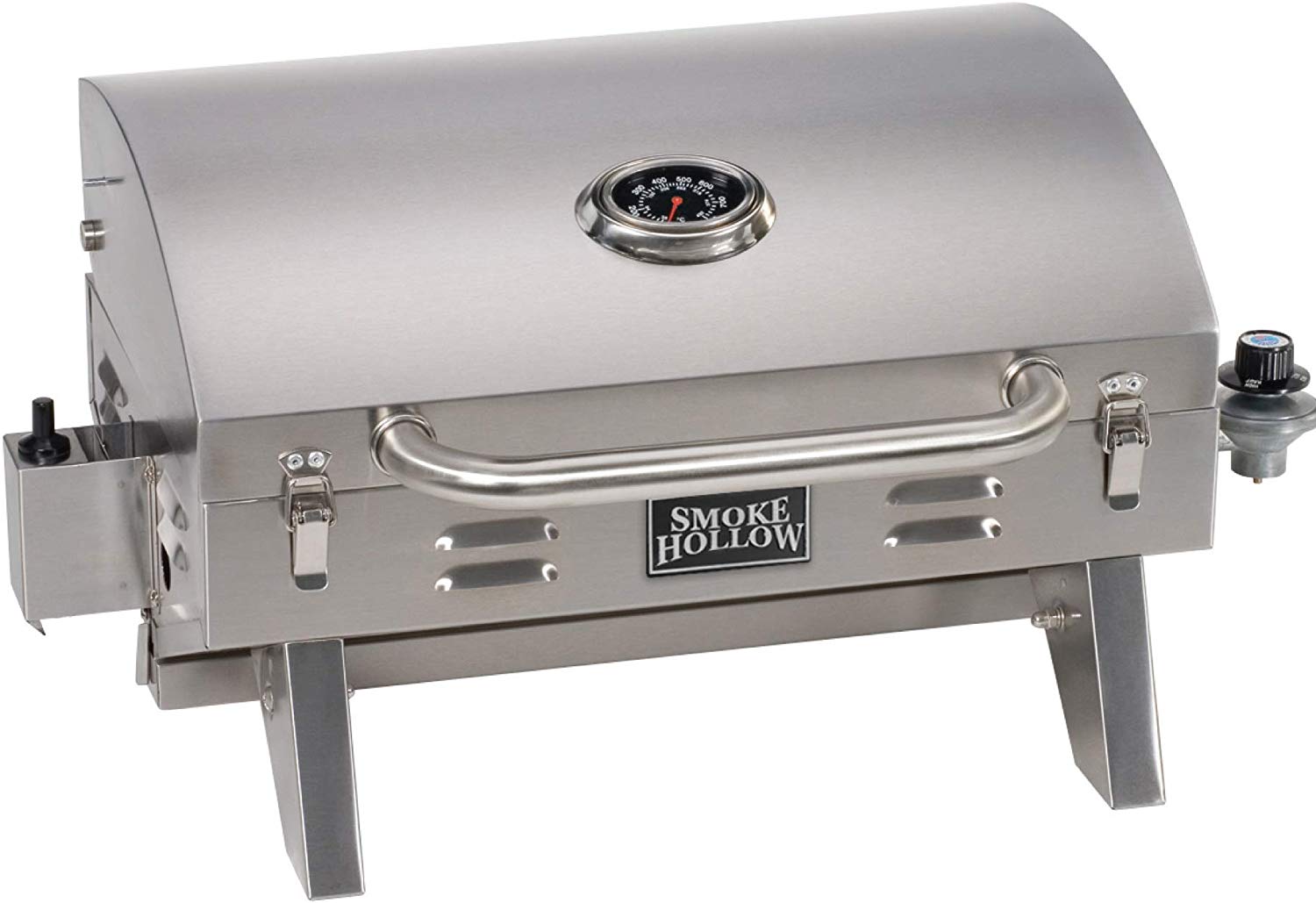 The Smoke Hollow Stainless-Steel Tabletop Gas Grill