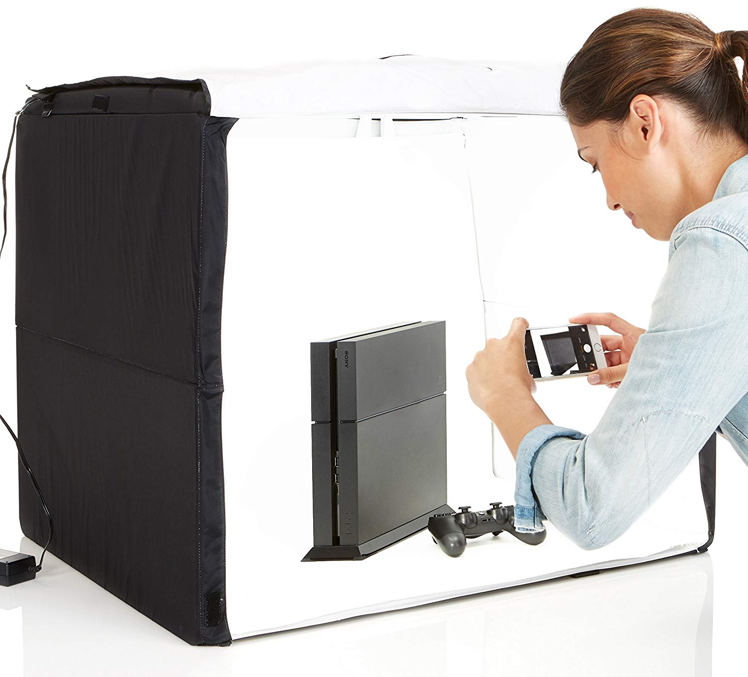 The Amazon Basics Portable Photo Studio