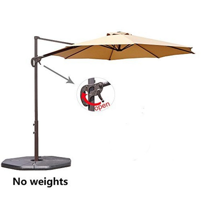 Best Cantilever Umbrella for Patios 2022 Top Rated Cantilever Umbrellas