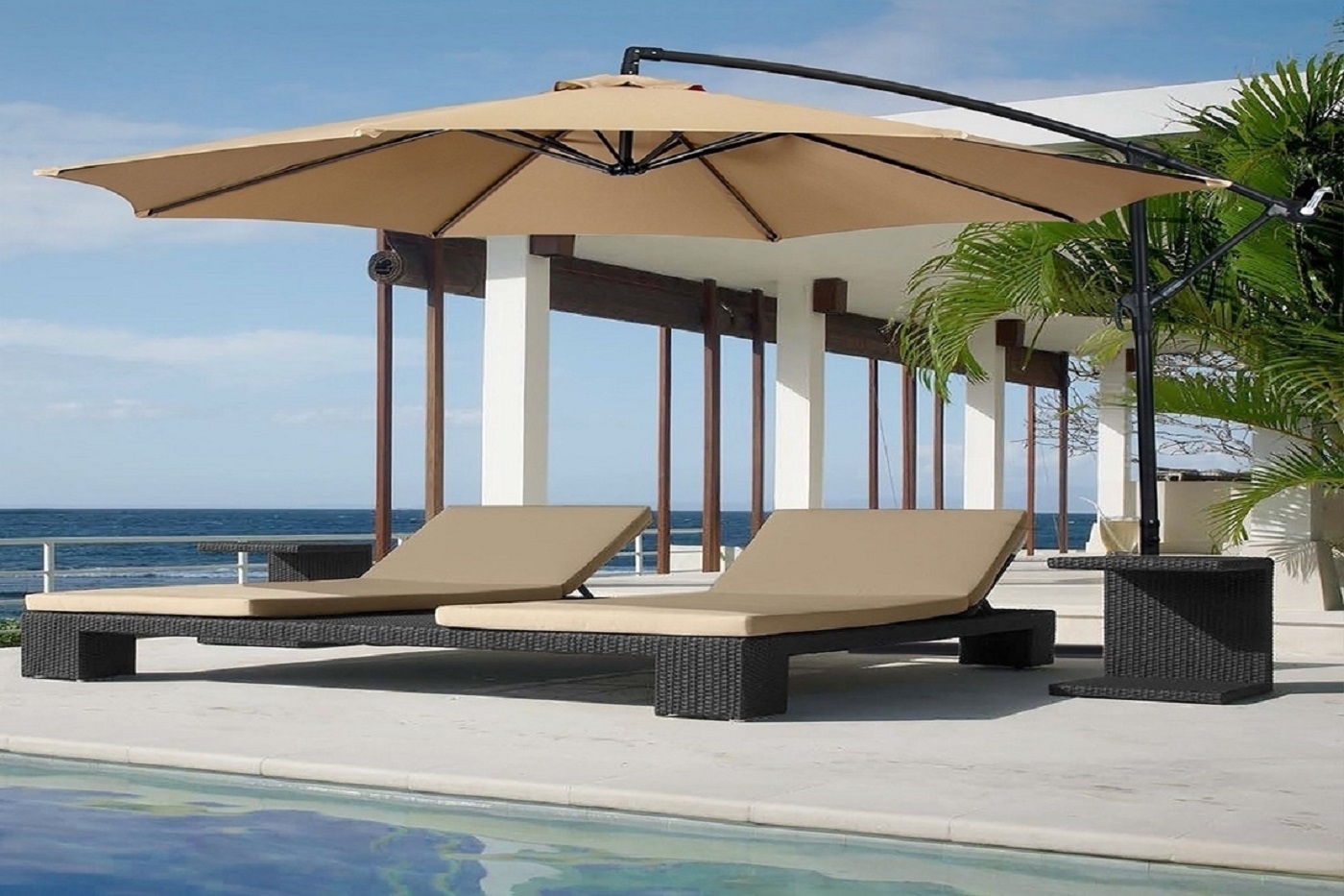 Best Cantilever Umbrella for Patios 2022 Top Rated Cantilever Umbrellas