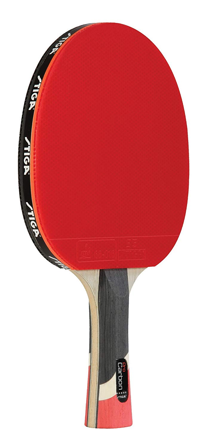 Stiga Pro Carbon Performance-level Table Tennis Racket With Carbon Technology for Tournament Play