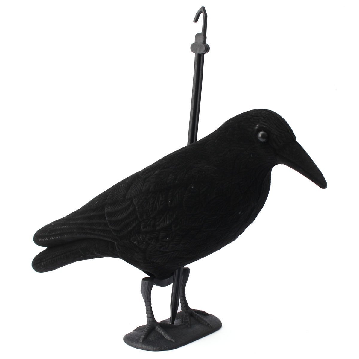 TOOGOO(R) Crow Decoy Hunting Garden Flocked