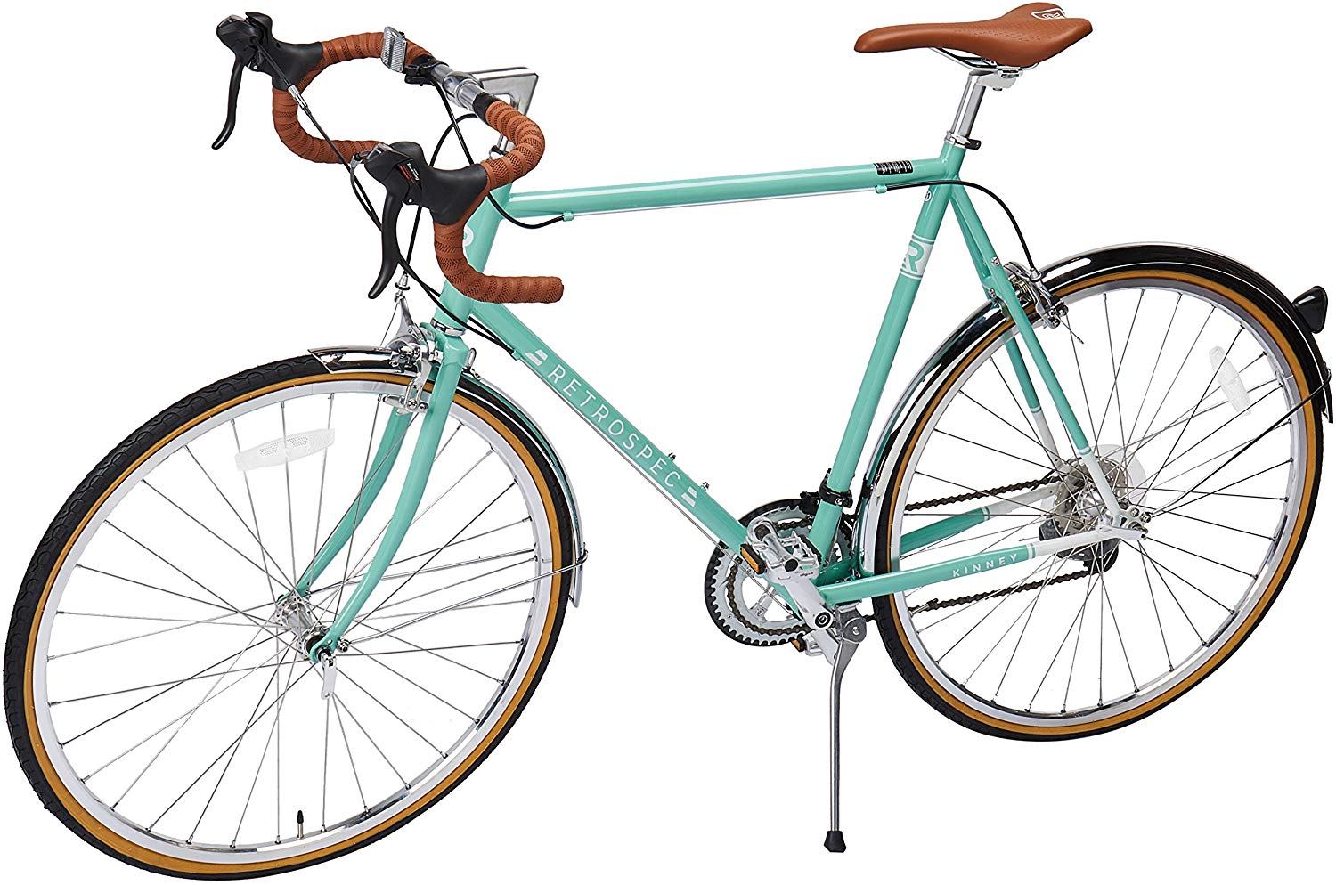 Retrospec Bicycles Kinney 14-Speed Vintage Hybrid Diamond Drop-Bar Frame Bicycle