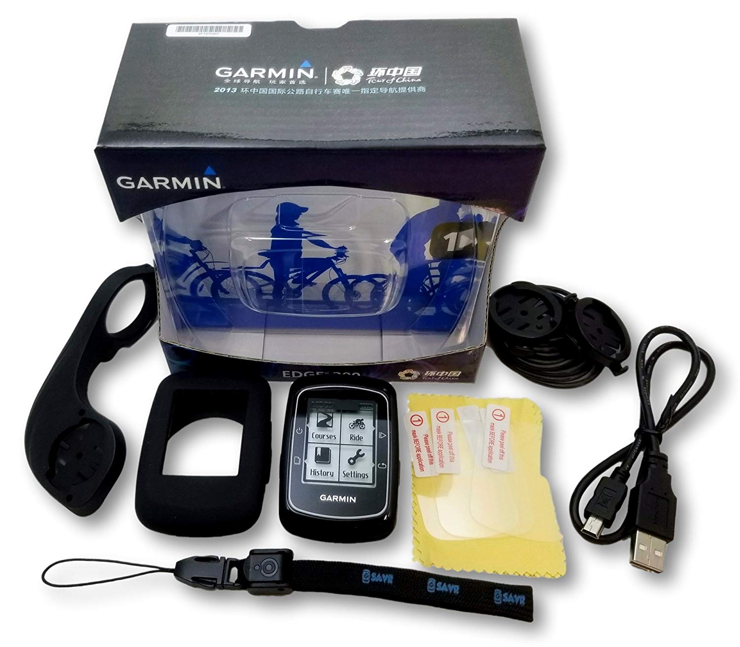 Freedom Bike Garmin Edge 200 Cycling GPS Cycling Computer Bonus Bundle