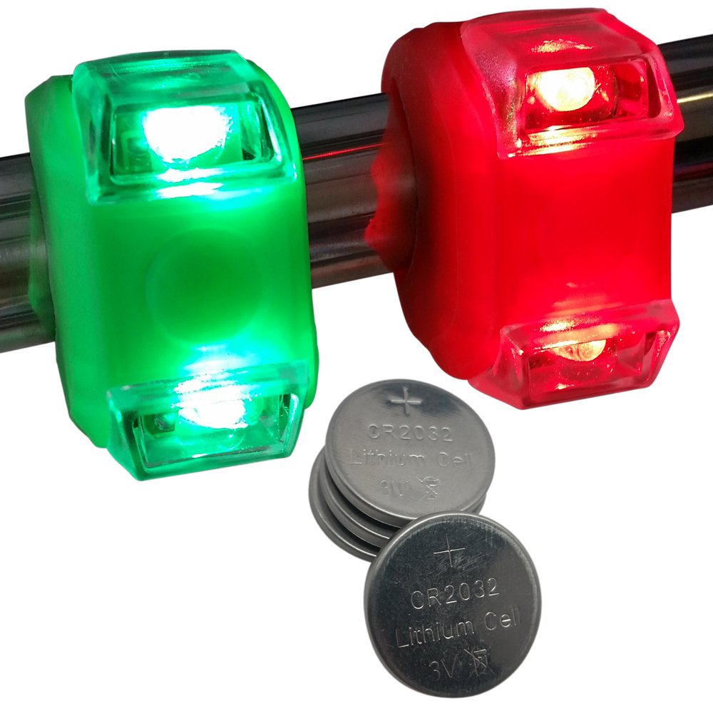 Bright Eyes Green & Red Aluminum Portable Marine Led Boating