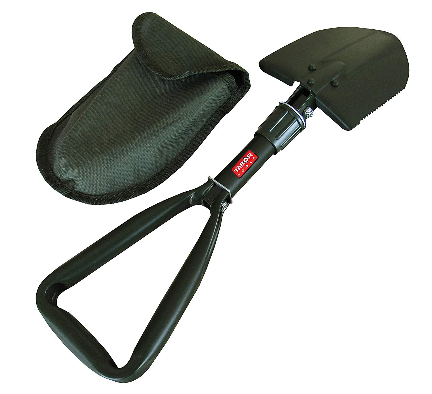 Tabor Tools Folding Shovel,