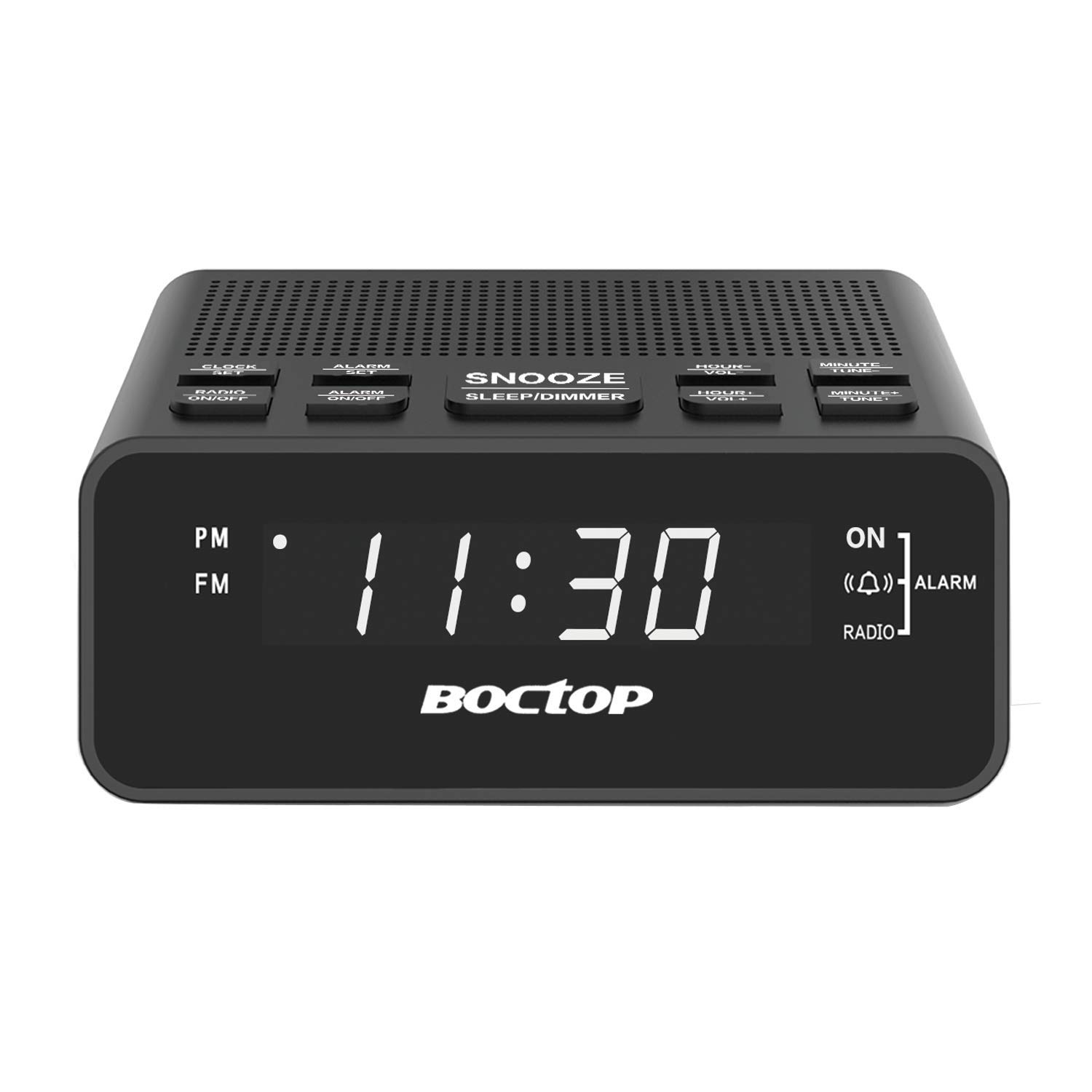 Boctop Digital Led Alarm Clock Radio ​