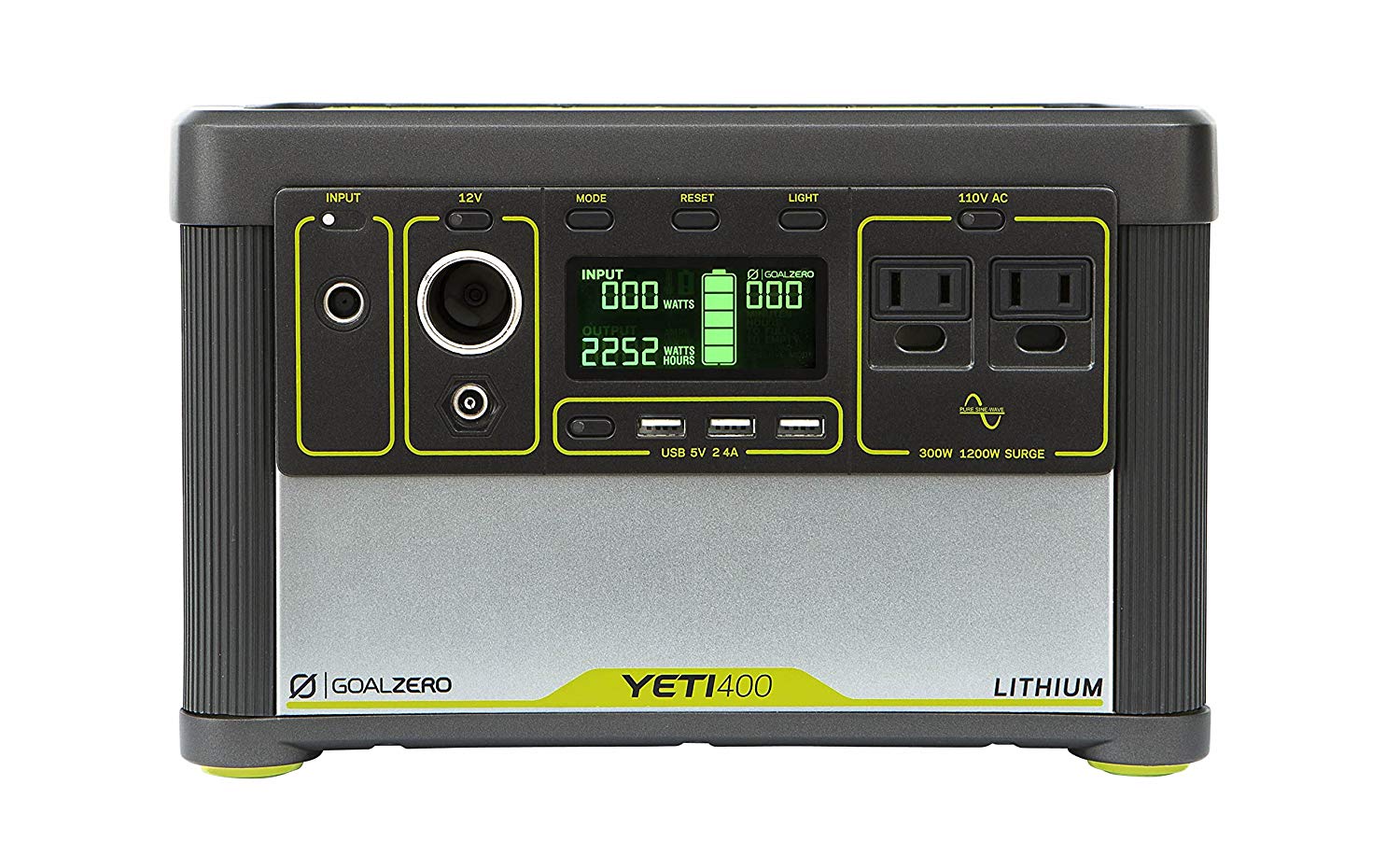 Goal Zero YETI 400 Lithium Solar Power Station