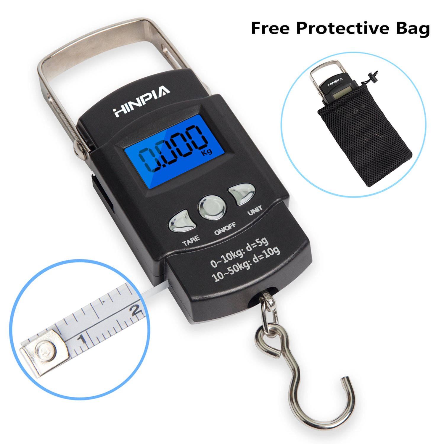 Hinpia Fishing Scale, Hanging Scale Hinpia Fishing Scale, Hanging Scale