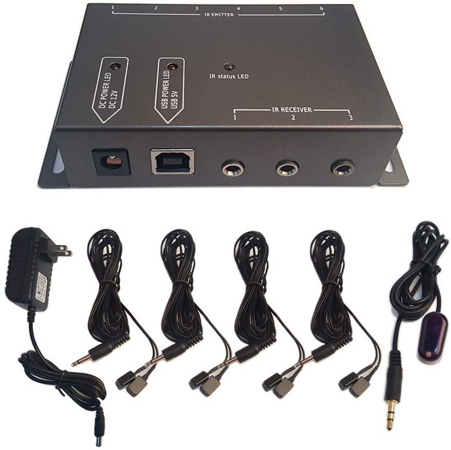 IR Extender Repeater Gefone Infrared IR Remote Control Extender Repeater System Kits
