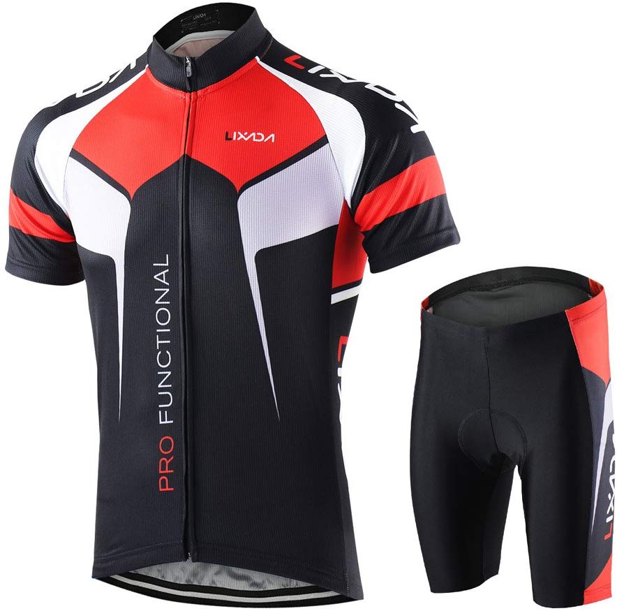 Lixada Men's Cycling Jersey Suit