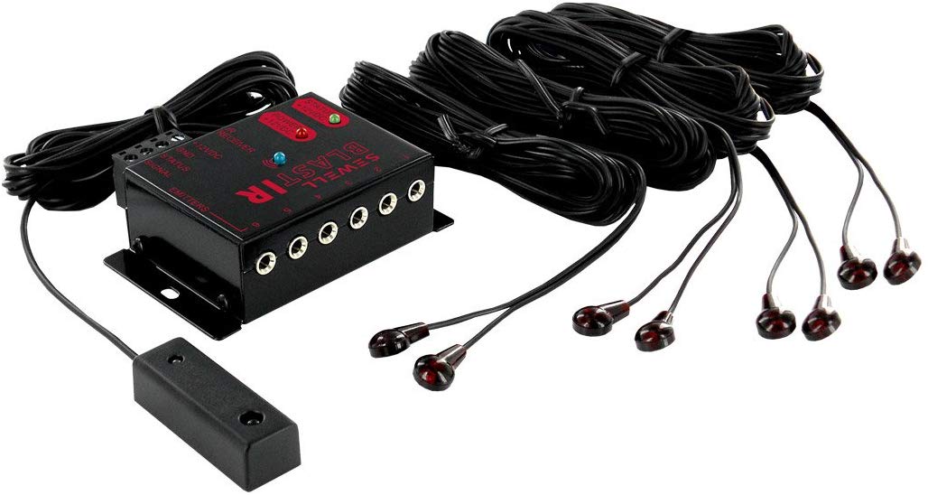 Sewell BlastIR SW-29311 Infrared (IR) Remote Control Receiver Kit (Black)