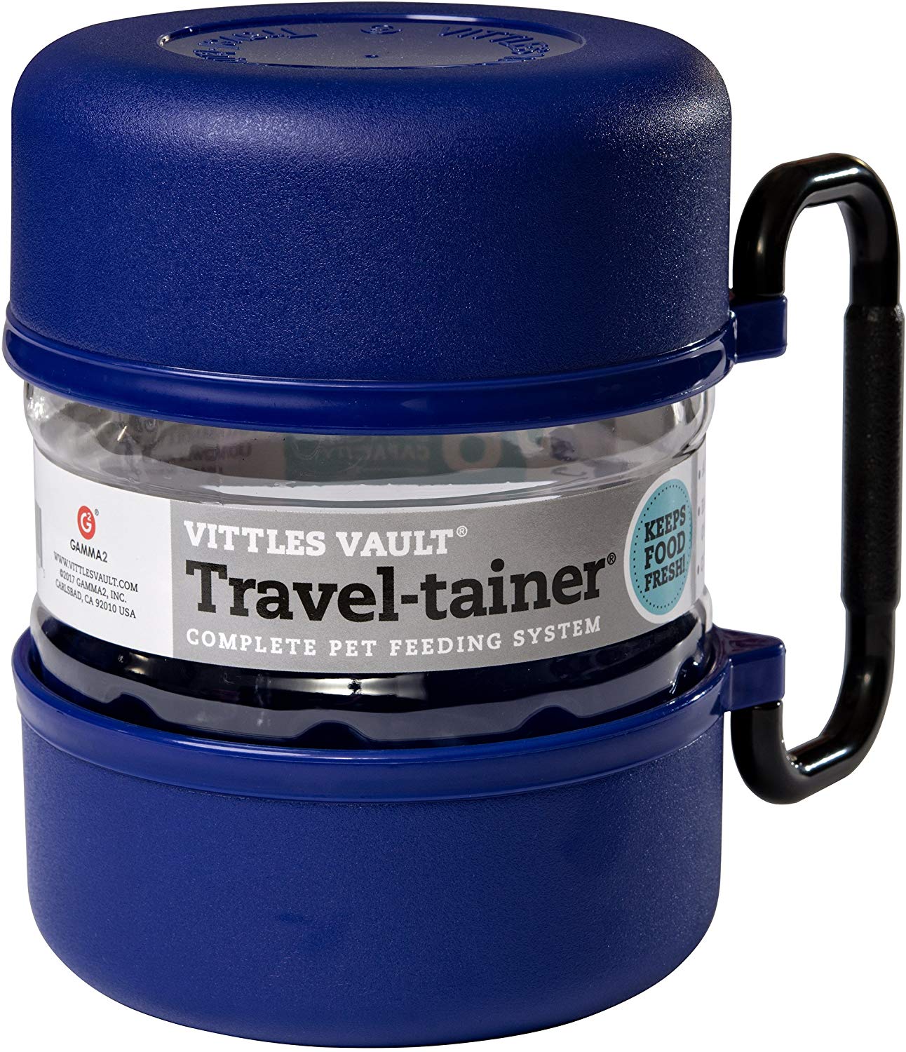 Vittles Vault Gamma TRAVEL-tainer, Blue Vittles Vault Gamma TRAVEL-tainer, Blue