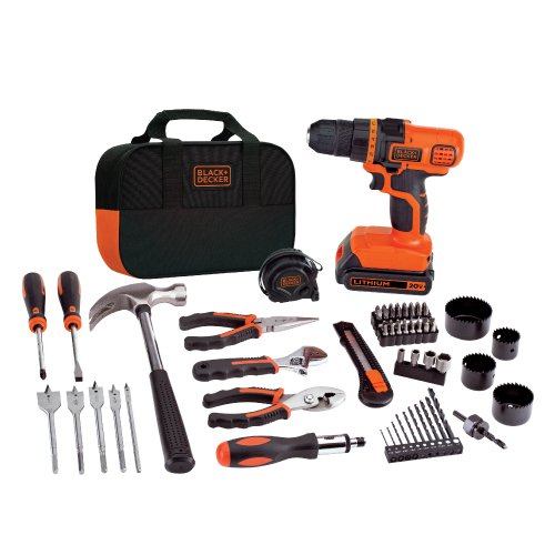 Black+decker 20v Max Drill & Home Tool Kit
