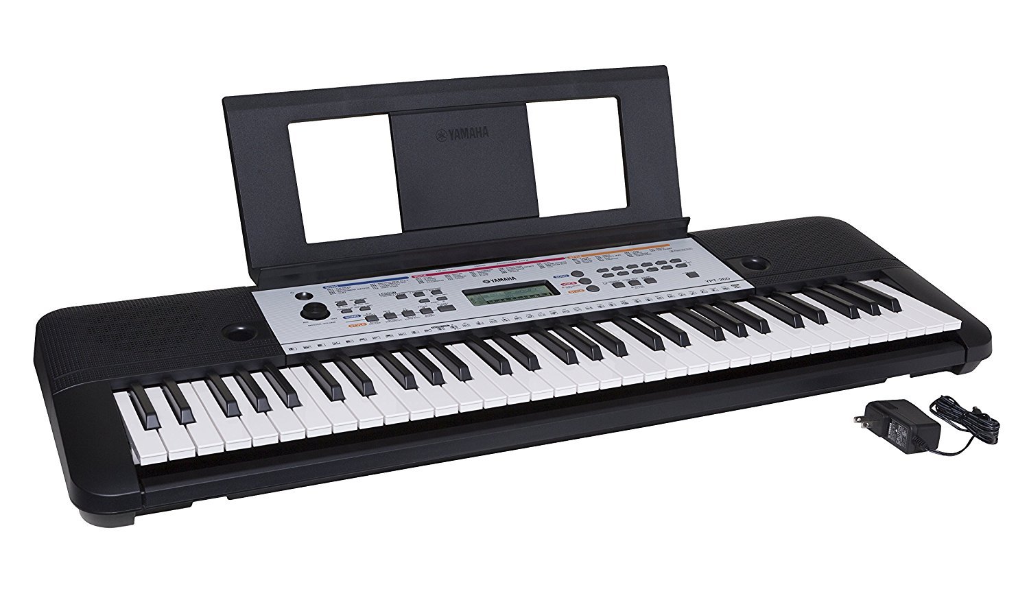 Yamaha Ypt260 61-key Portable Keyboard With Power Adapter Yamaha Ypt260 61-key Portable Keyboard With Power Adapter