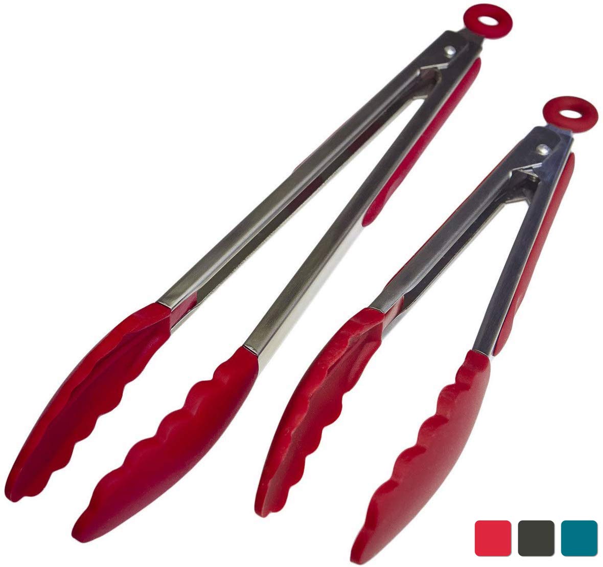 Starpack Basics Silicone Kitchen Tongs Starpack Basics Silicone Kitchen Tongs