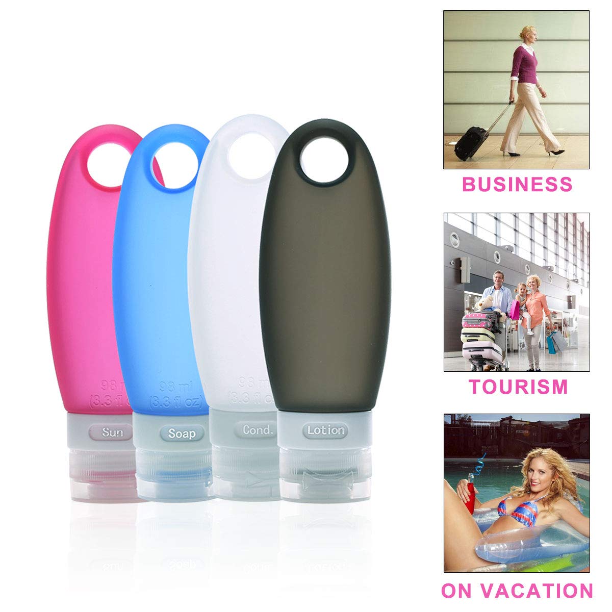 AusKit Travel Bottles 