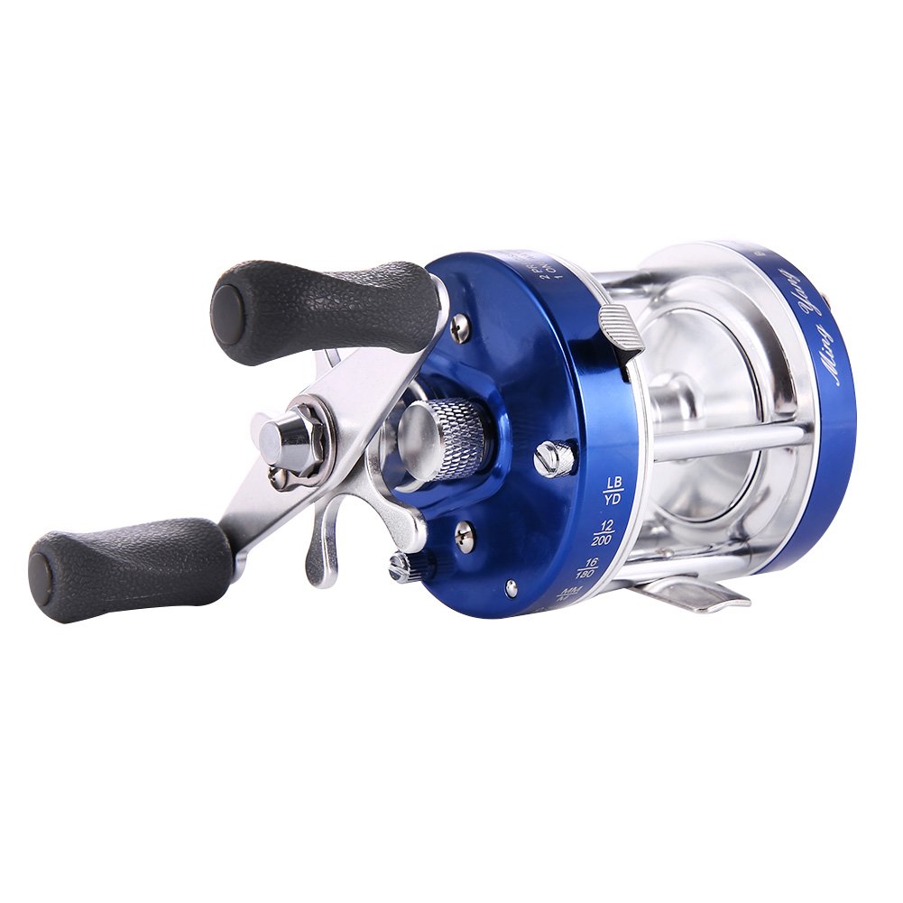 Isafish Baitcasting Saltwater and Freshwater Fishing Reels