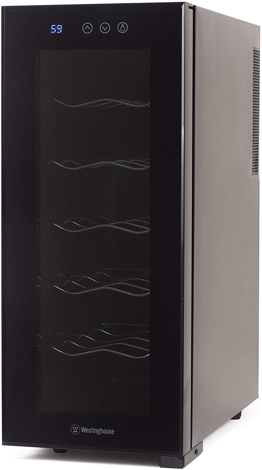 Westinghouse WWT120TB Thermal Electric 12 Bottle Wine Cellar Westinghouse WWT120TB Thermal Electric 12 Bottle Wine Cellar