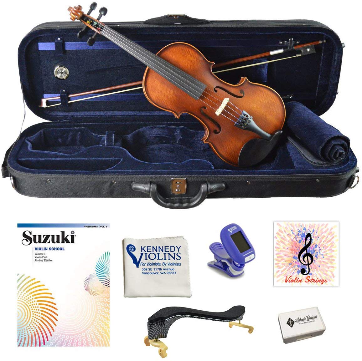 Antonio Giuliani Etude Clearance Violin Outfit 4/4 Full Size AG360 Antonio Giuliani Etude Clearance Violin Outfit 4/4 Full Size AG360