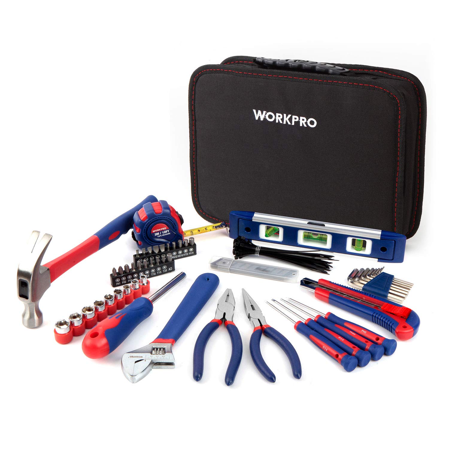 Workpro 100-piece Kitchen Drawer Home Tool Kit