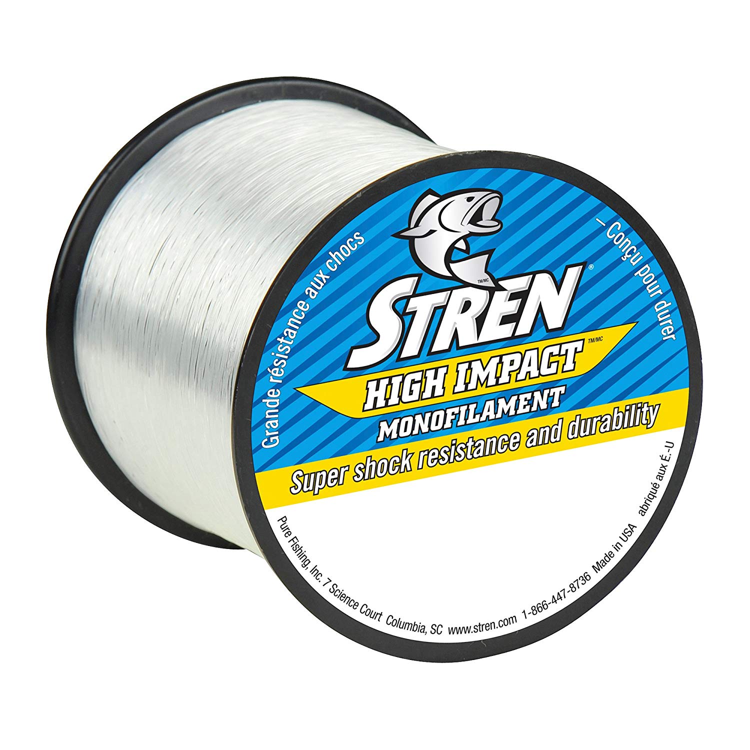 Stren High Impact Monofilament Fishing Line.