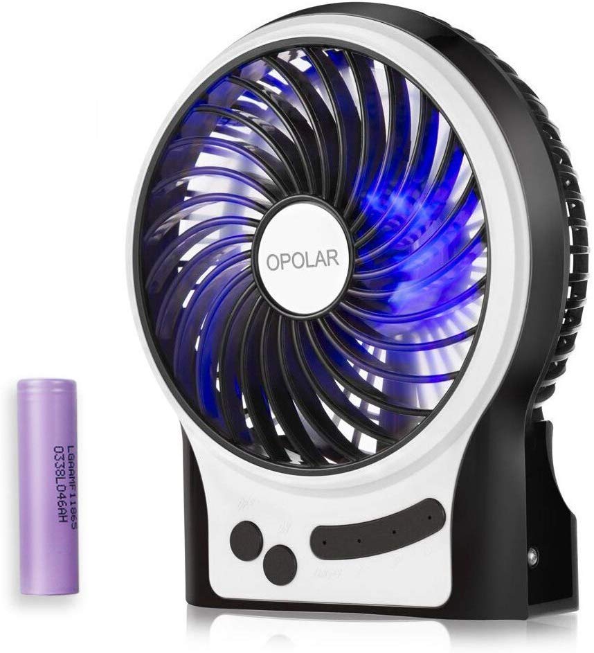 OPOLAR 3350mAh Rechargeable Personal Fan OPOLAR 3350mAh Rechargeable Personal Fan