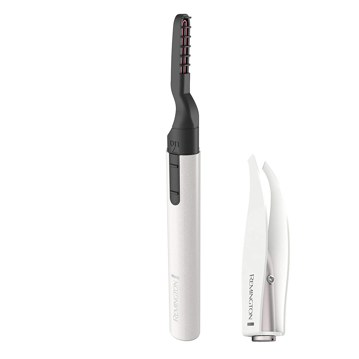 Remington Reveal Lash & Brow Kit, Heated Eyelash Curler and Precision Tweezers Remington Reveal Lash & Brow Kit, Heated Eyelash Curler and Precision Tweezers