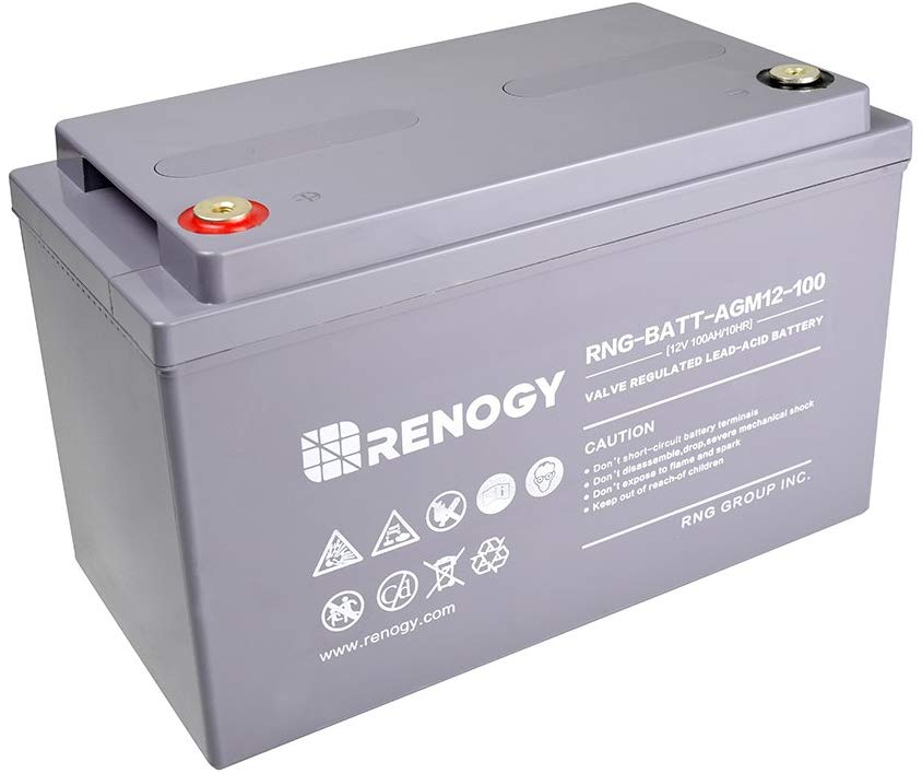 Renogy 12 Volt Deep Cycle AGM Battery Renogy 12 Volt Deep Cycle AGM Battery