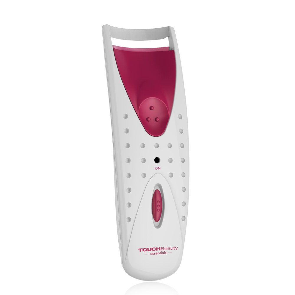 TOUCHBeauty Heated Eyelash Curler with silicone Pad Red TB-2003.