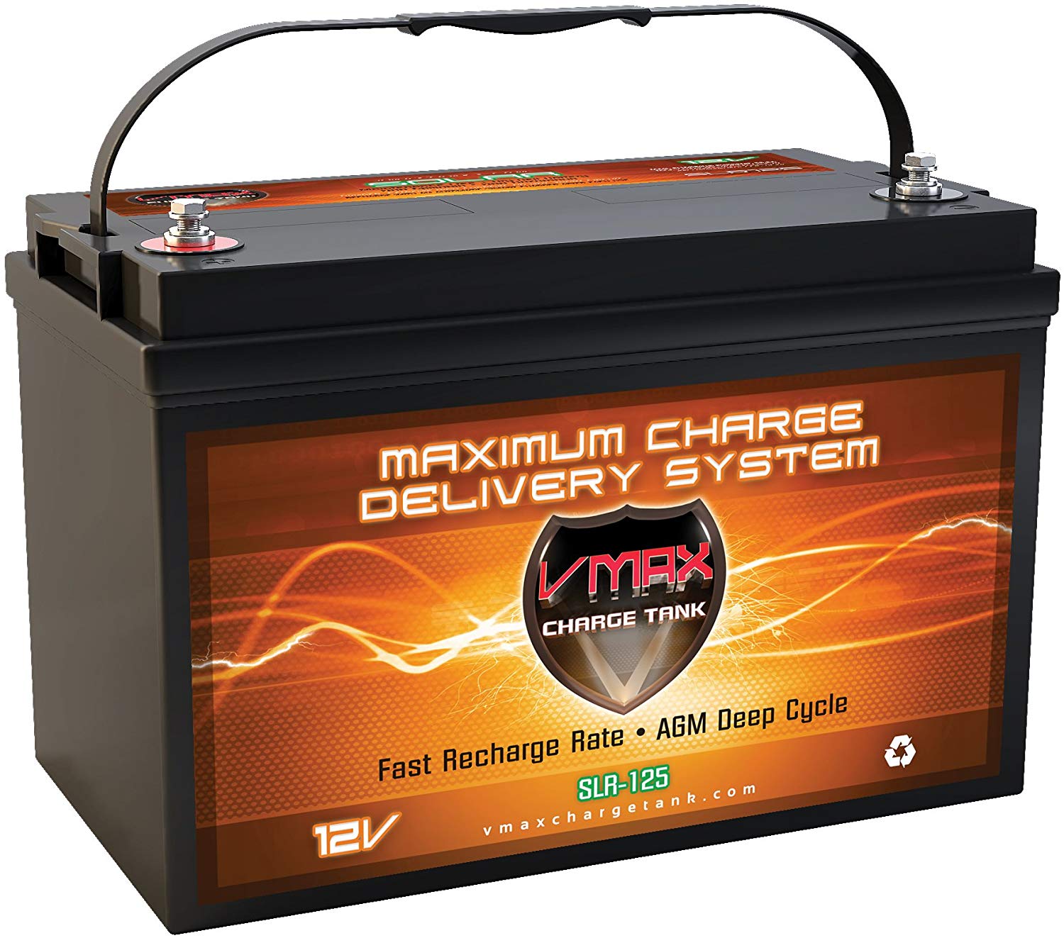Vmaxtanks Vmaxslr125 AGM Deep Cycle Battery Vmaxtanks Vmaxslr125 AGM Deep Cycle Battery