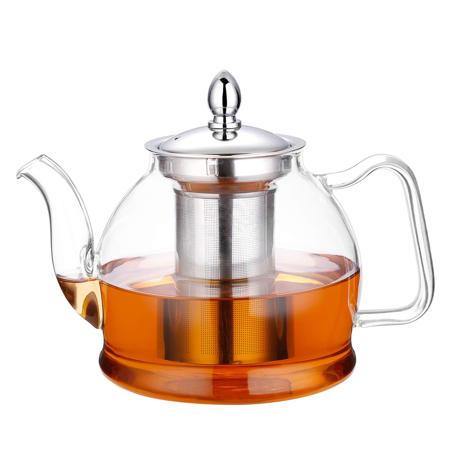 Hiware Glass Teapot With Removable Infuser Hiware Glass Teapot With Removable Infuser