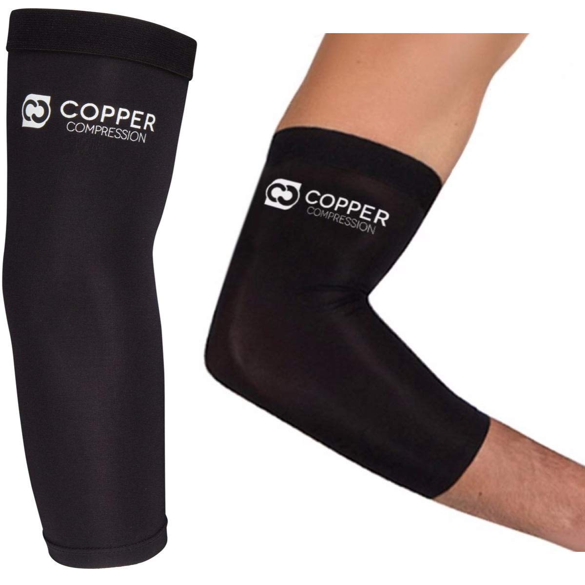 Copper Compression Recovery Elbow Sleeve