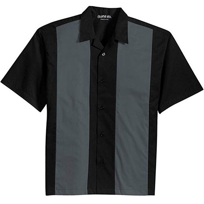 Clothe Co. Men's Retro Bowling Camp Shirt