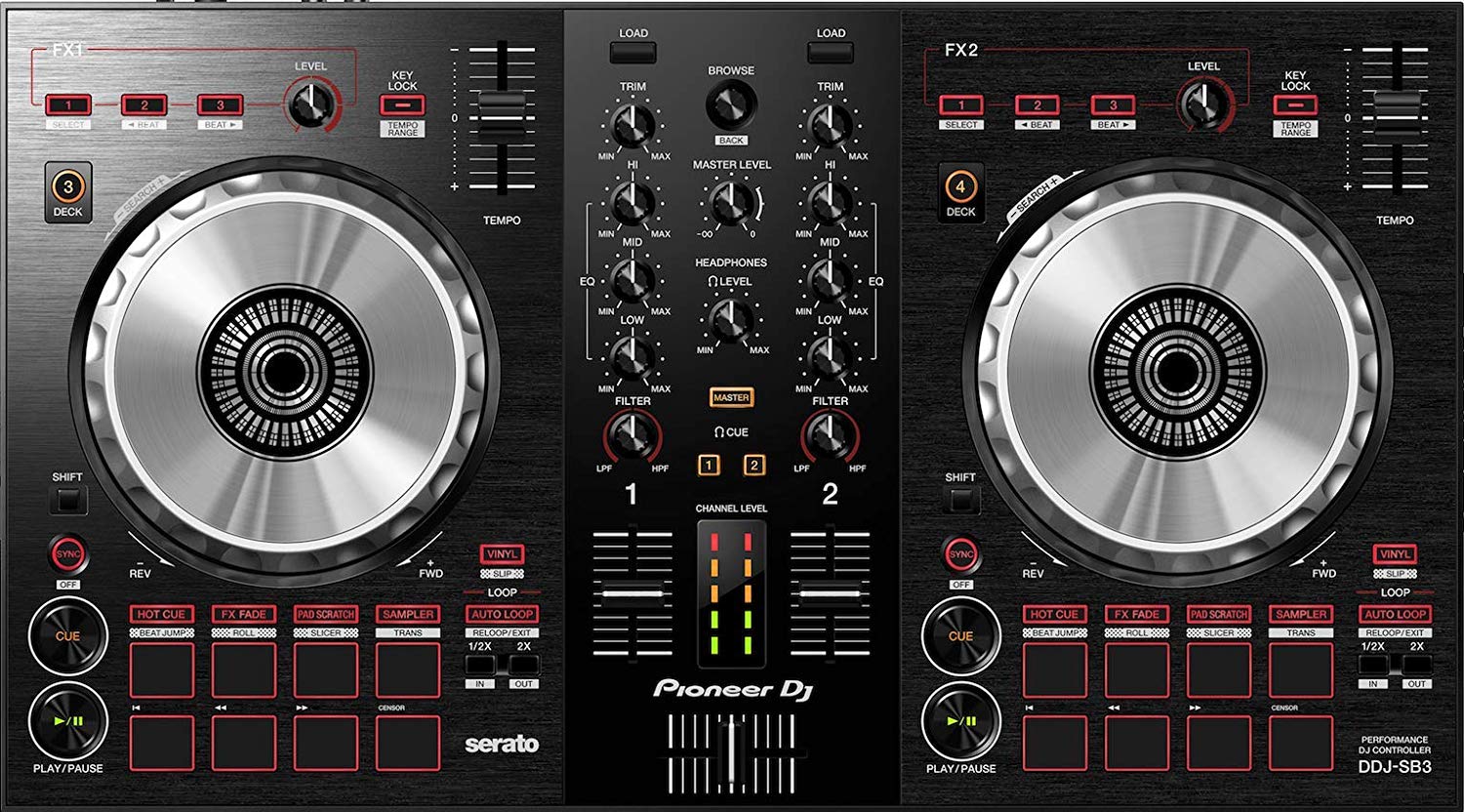 Pioneer Dj Ddj-sb3 Dj Controller