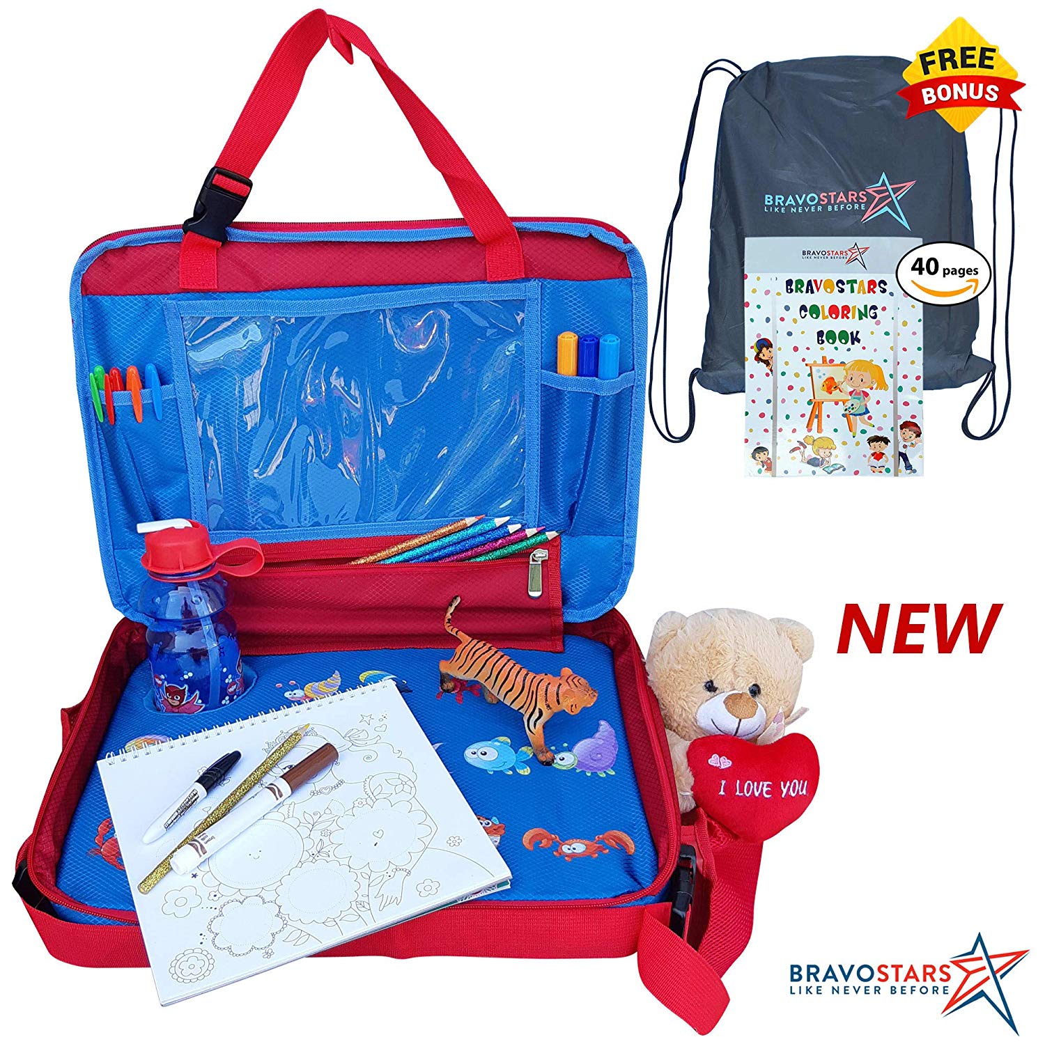 Bravostars Kids’ Travel Tray