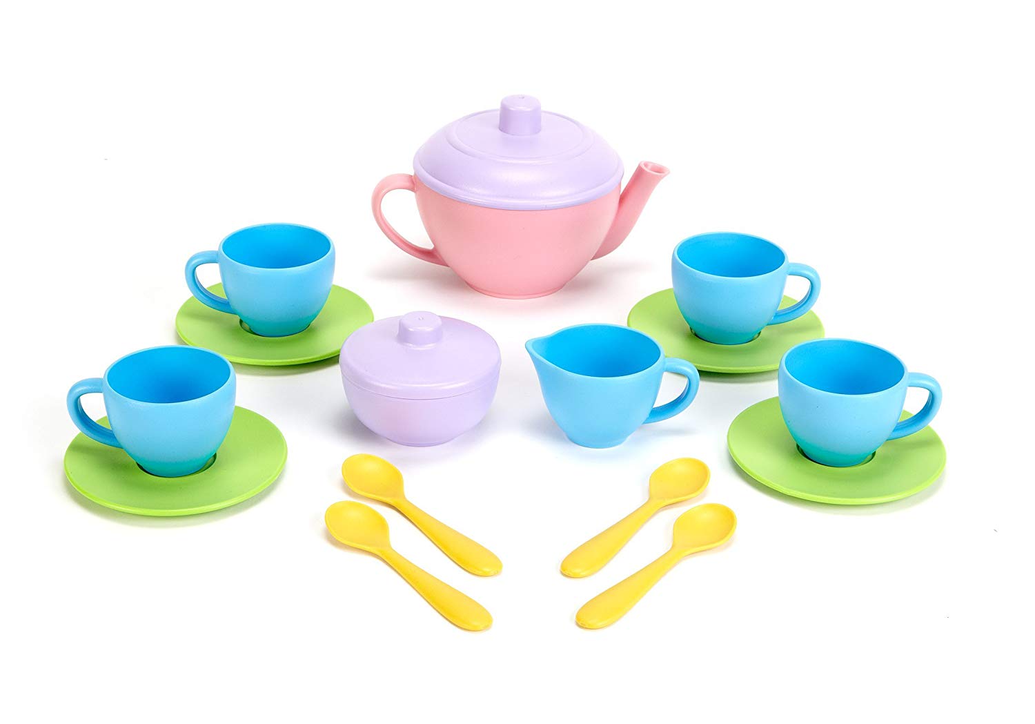 Green Toys Tea Set - Bpa Free, Phthalates Free Play Toys