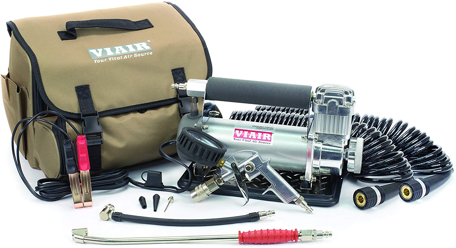 VIAIR 45053 Silver Automatic Portable Compressor Kit 