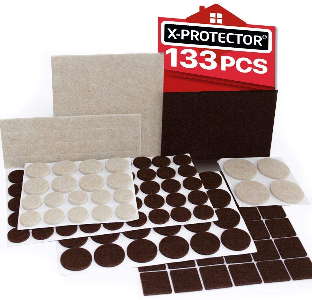 X-protector Premium Two Colors Pack Furniture Pads
