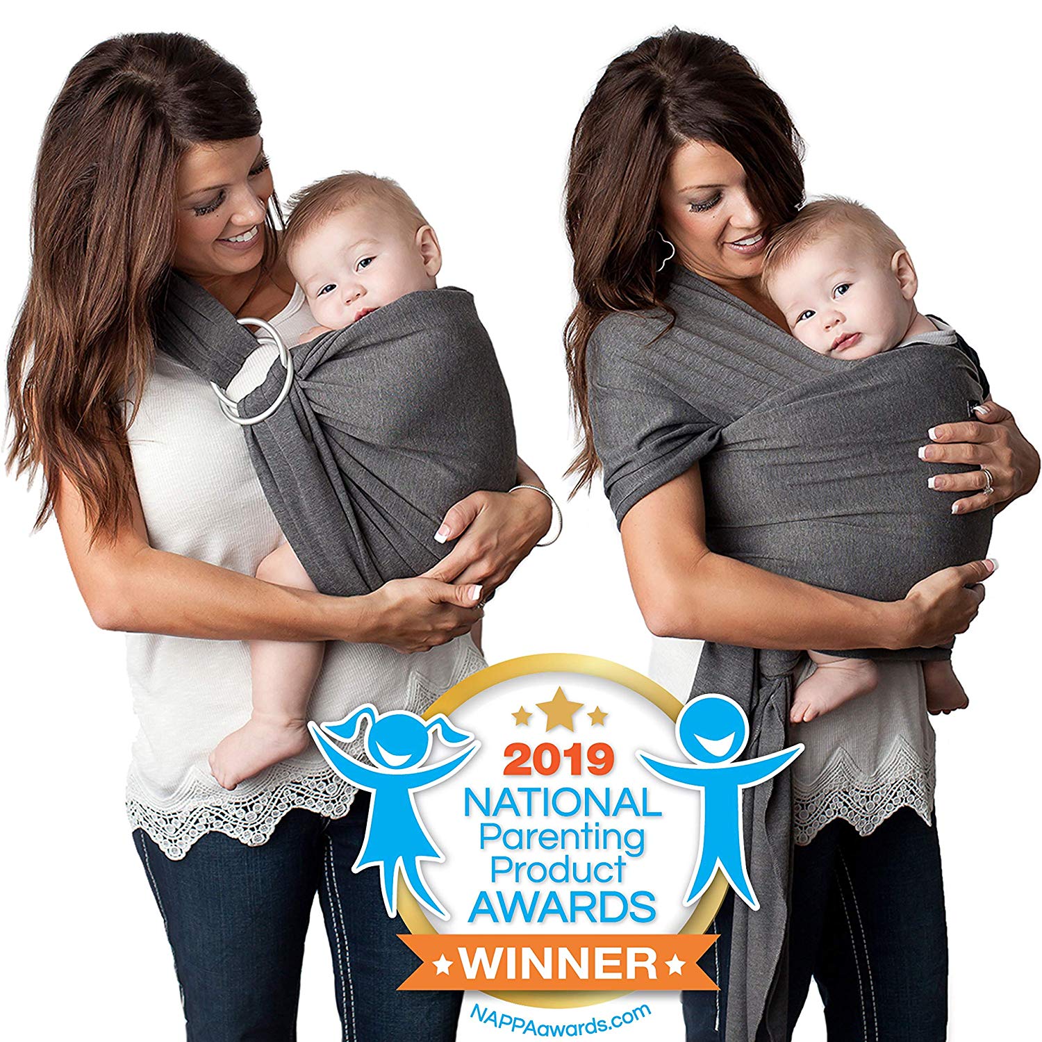 4 in 1 Baby Wrap Carrier and Ring Sling by Kids