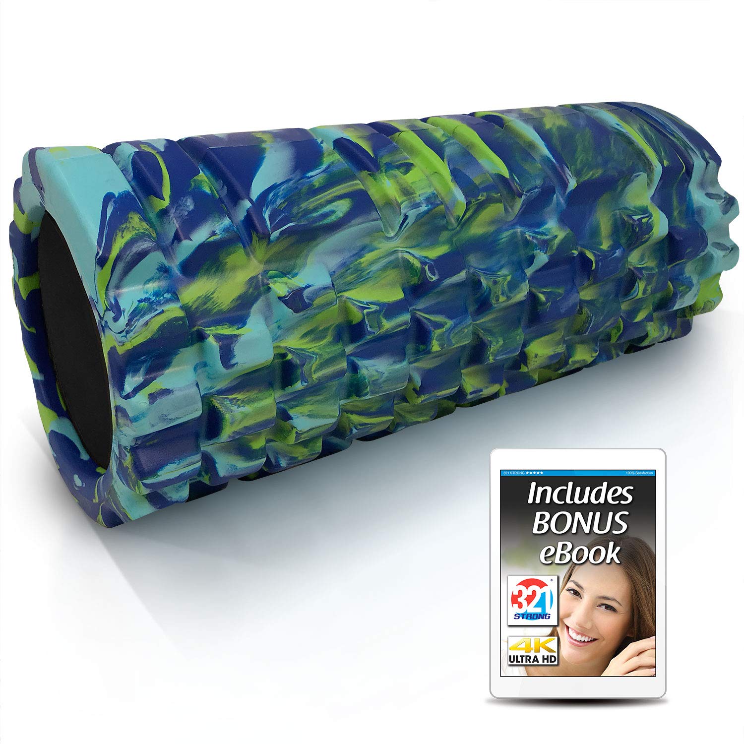 321 Strong Foam Roller - Medium Density Deep 321 Strong Foam Roller - Medium Density Deep