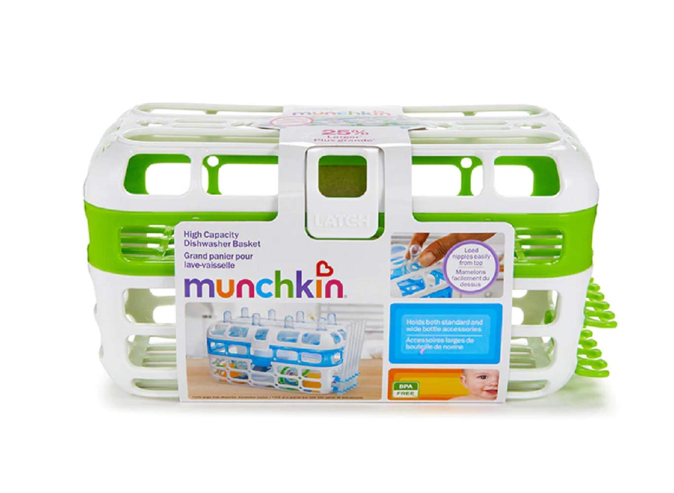 Munchkin High Capacity Dishwasher Basket