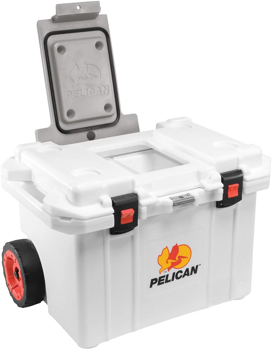Pelican 55QW White Tailgater Cooler Pelican 55QW White Tailgater Cooler
