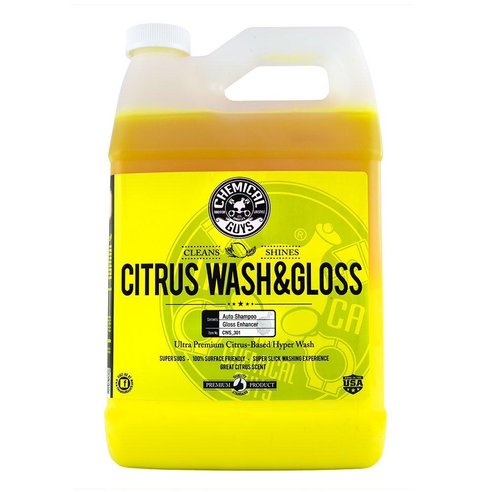 Chemical Guys Cws_301 Citrus Wash and Gloss Concentrated Car Wash