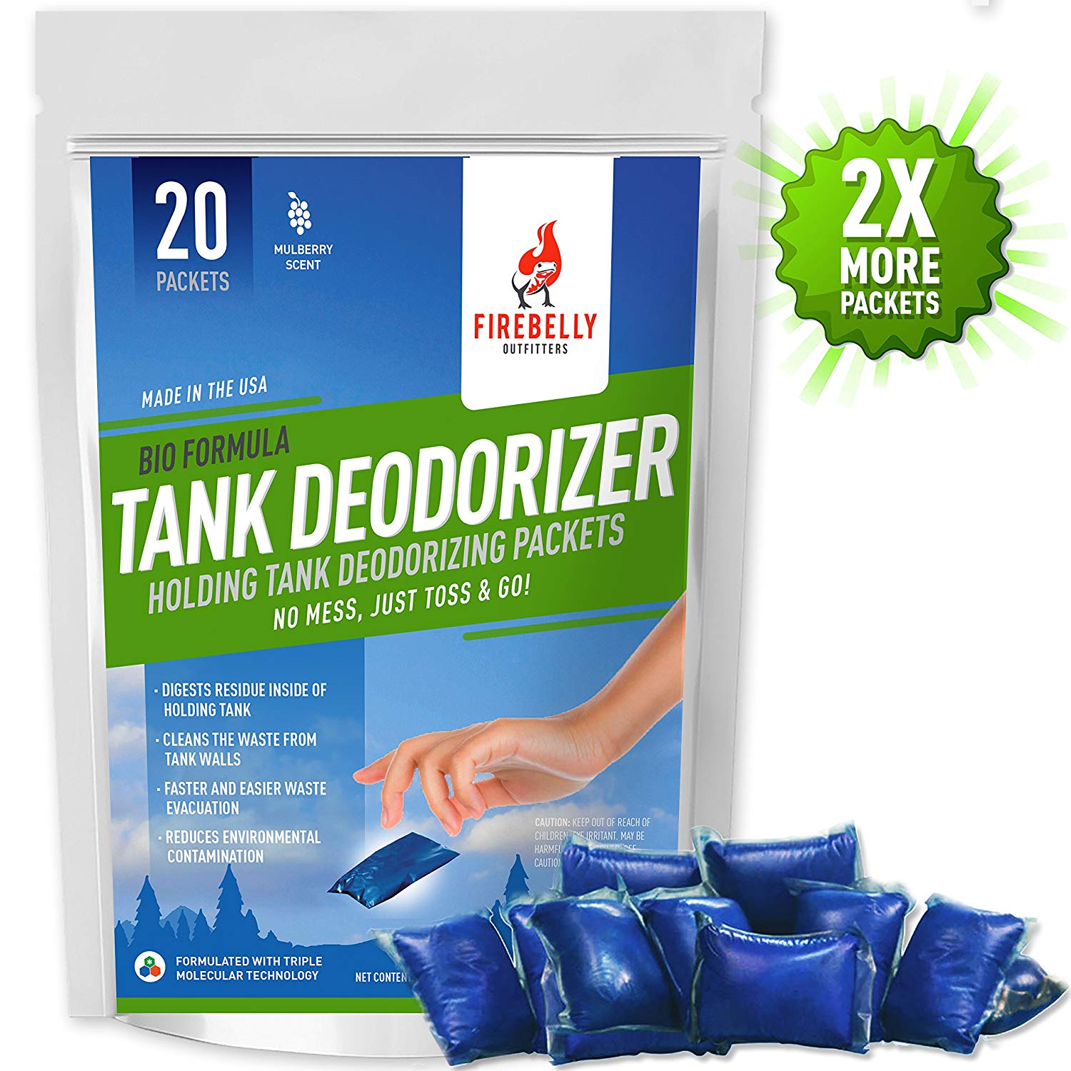 Firebelly Outfitters Rv Septic Tank Treatment