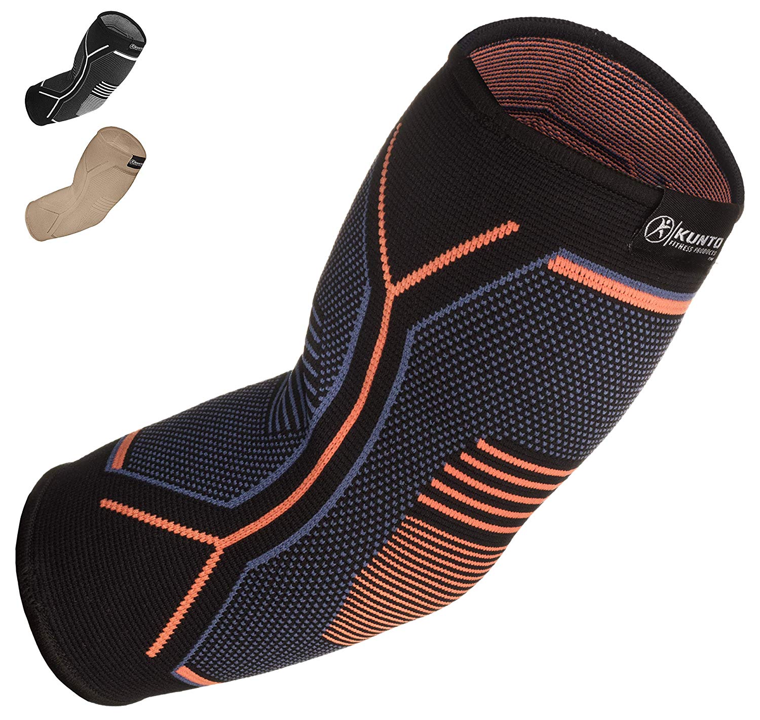 Kunto Fitness Elbow Brace Compression Support Sleeve