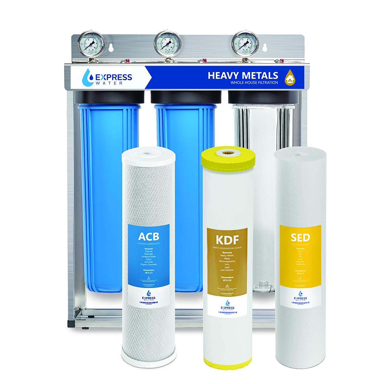 Express Water Heavy Metal Whole House Water Filter Express Water Heavy Metal Whole House Water Filter