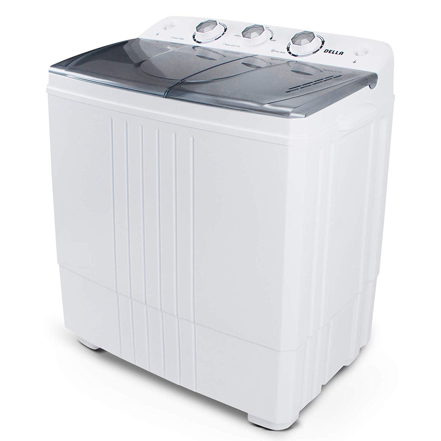 Della Small Compact Portable Washer Dryer Combo